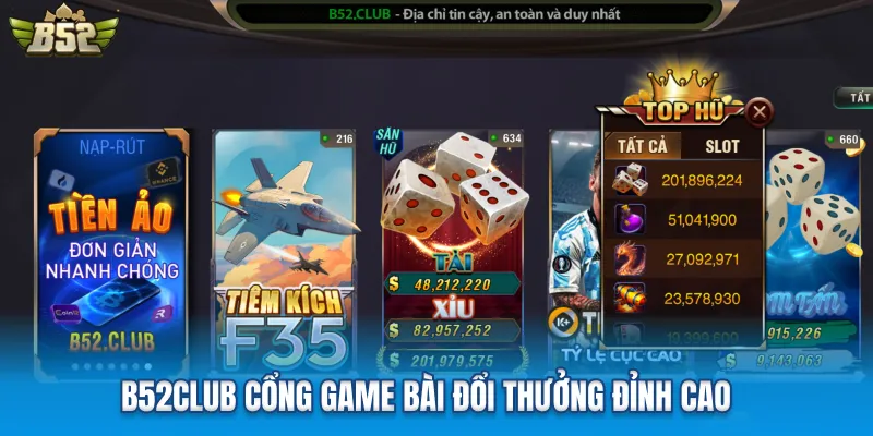 B52club cổng game bài đổi thưởng đỉnh cao